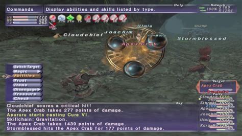 The role of bursting spells in group dynamics in Final Fantasy XI